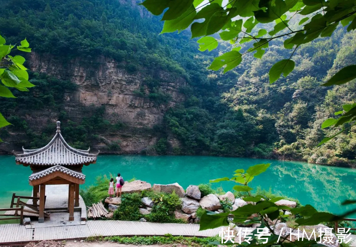 景观|山西大山深处的“小九寨”，门票100备受好评，玻璃观景台绝美