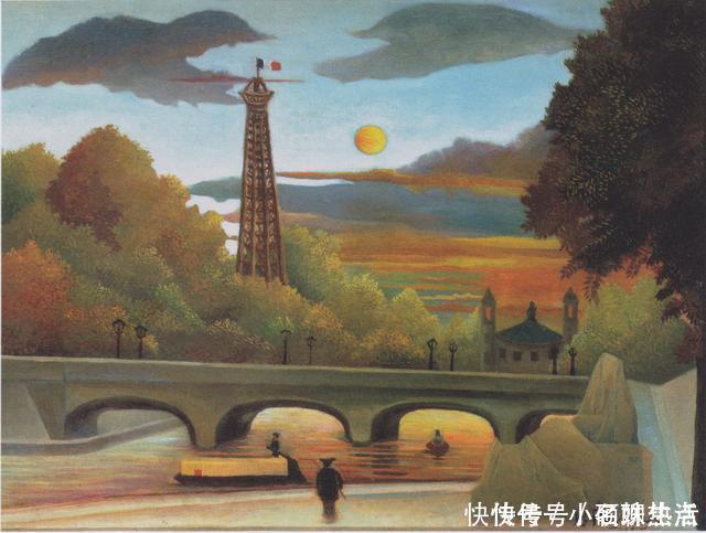 调色板|人物(30)——卢梭 画风幼稚，他用天真换来的是却穷