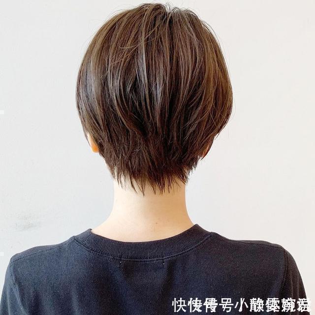 利落|越剪越时尚短发,蓬松立体美美哒,想要好看照着剪就对了