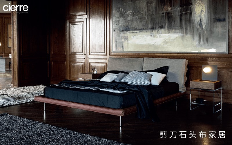 百搭|现代风格床,颜值高还百搭!