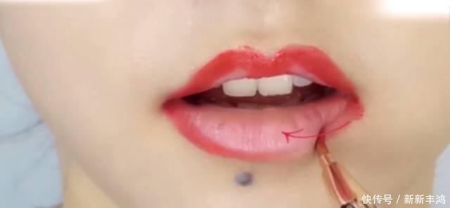 唇蜜|口红太贵?姑娘只用了1支口红 画出了8种唇色!
