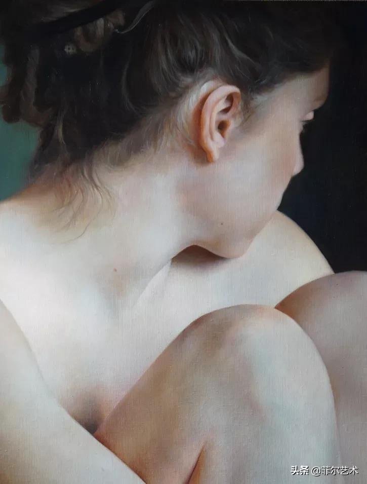 安妮·罗达!法国画家安妮·罗达超高清、超写实人物油画作品欣赏