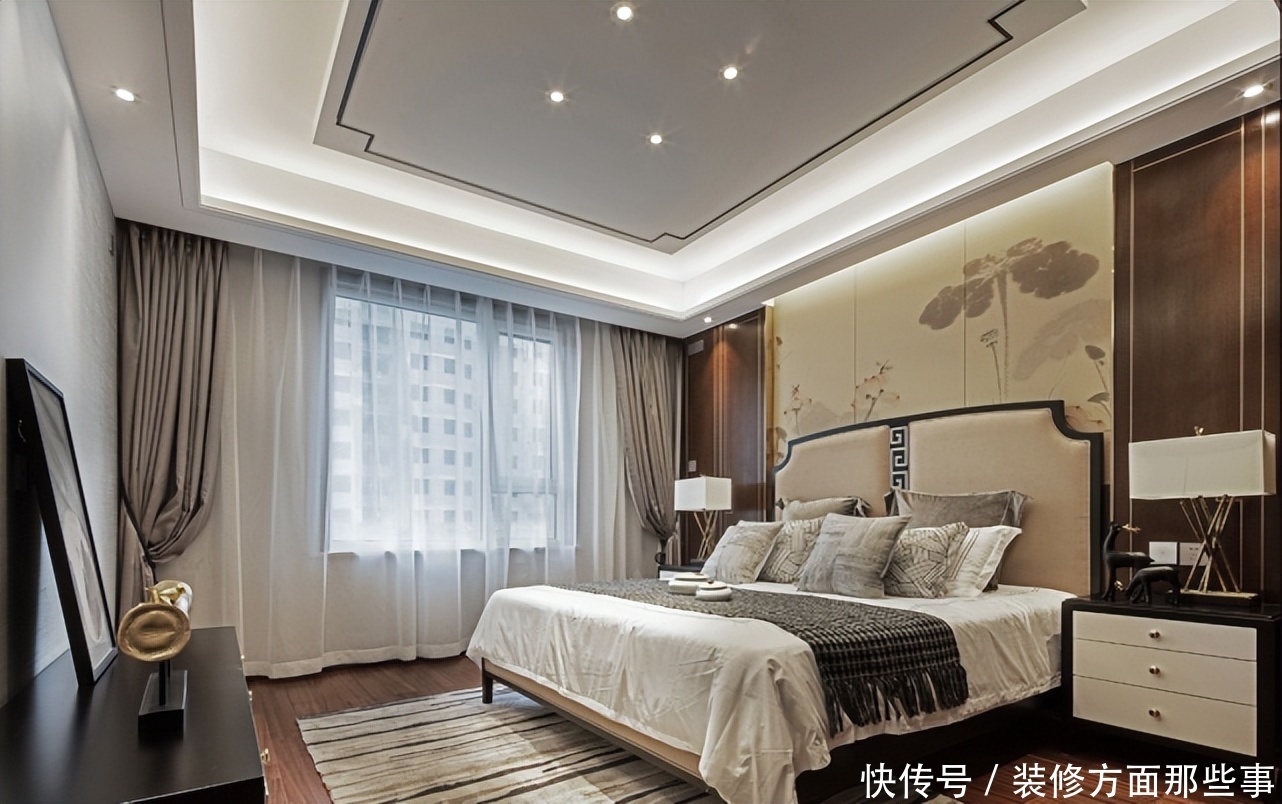 衣帽间|260平新中式四居室,化繁为简,在意境