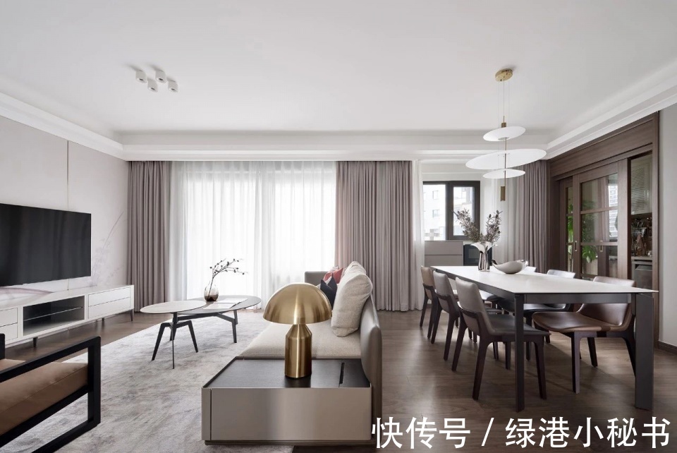 空间|装修案例欣赏:130平令人羡慕的优雅空间!快来抄作业!