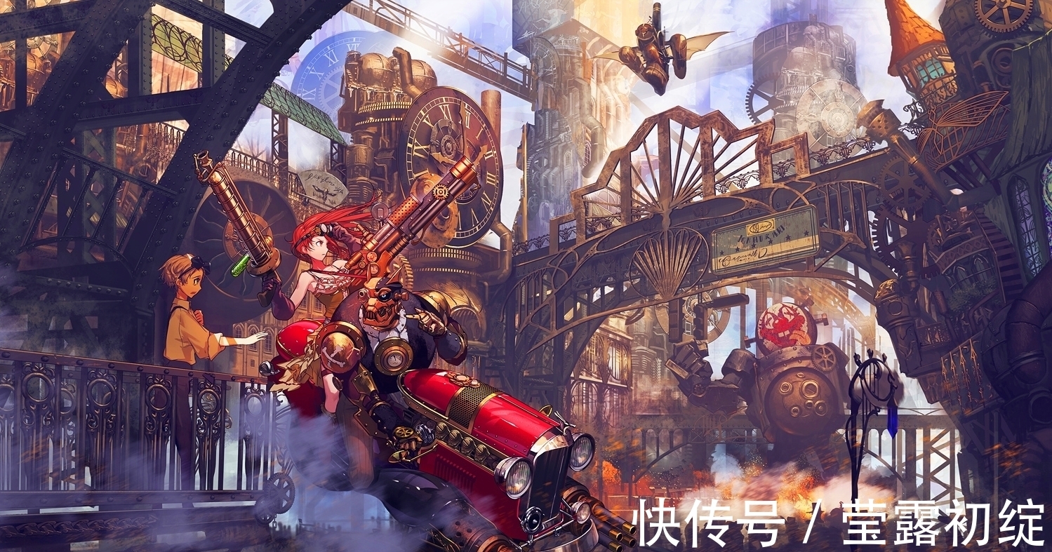 主角|分享3本西幻小说,蒸汽朋克与克苏鲁的碰撞,诞生出更精彩的故事