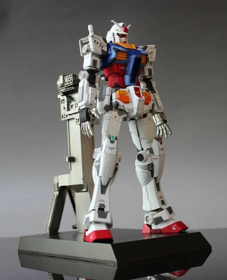 制作|1/100 RX-78-2F00涂装制作