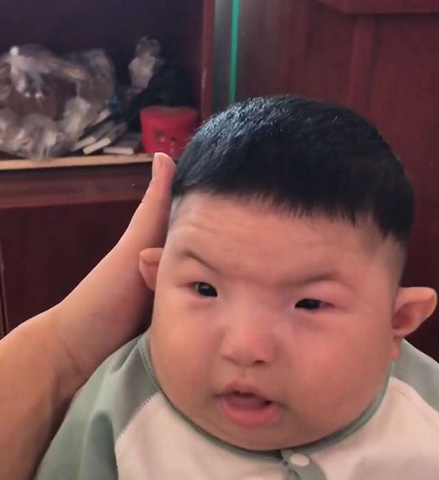 妈妈|妈妈吐槽宝宝长得像“胡巴”,晒出照片后,网友这是爸爸生的吧