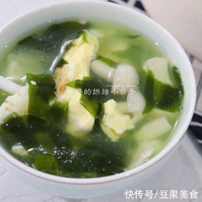 裙帶菜|#我的養生日常-遠離秋燥#裙帶菜豆腐湯