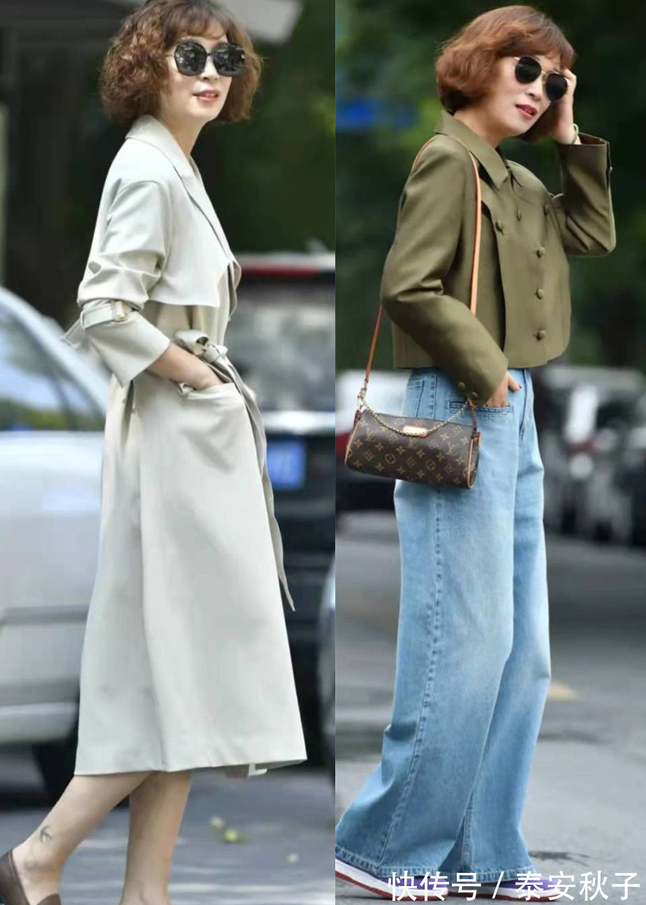大衣 过了50岁的女人,冬日穿搭要远离紧身裤!很土、更显胖!