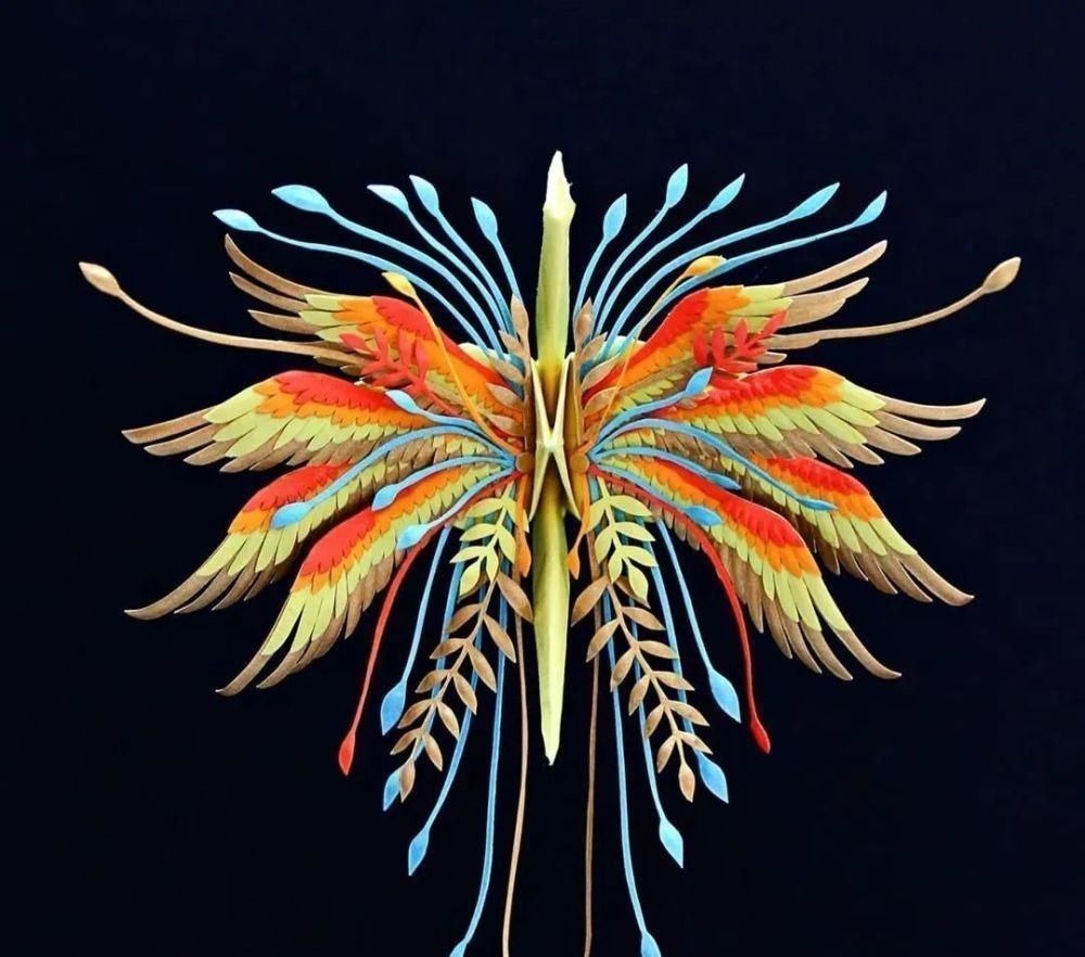 灵感$抑郁小哥把一只2毛钱的千纸鹤折成了我买不起的样子,不但病好了还年入百万