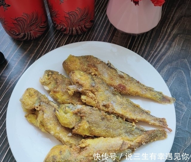 酥掉渣的黄花鱼,做法简单,好吃到光盘
