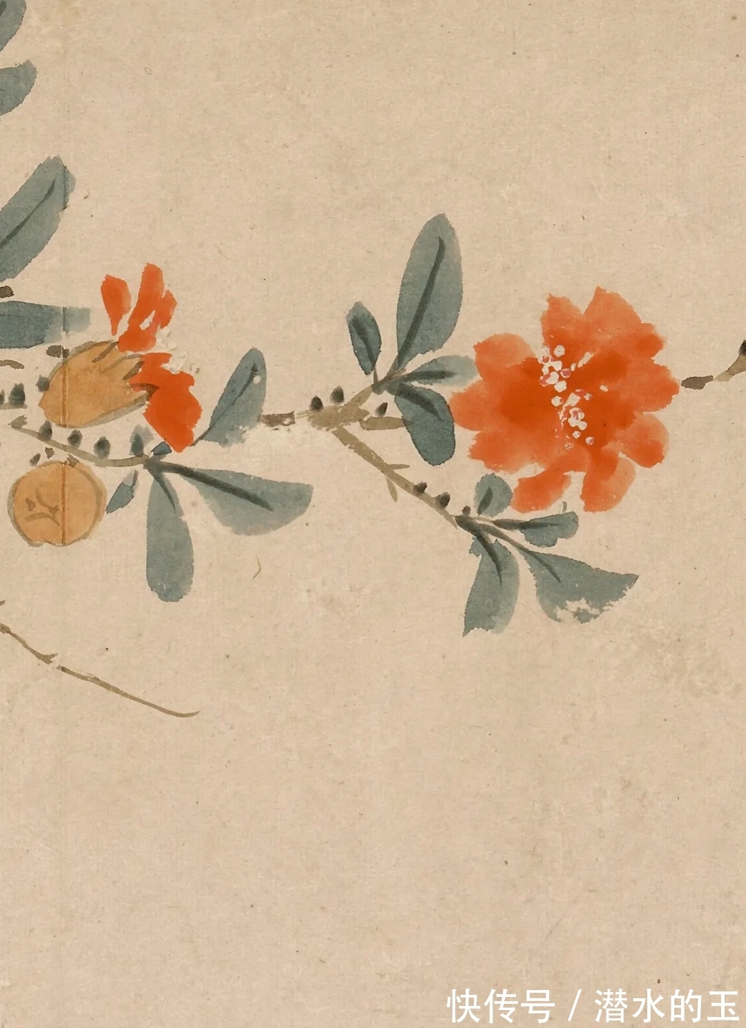 花卉图$汪士慎:一生心事为花忙丨私享艺术