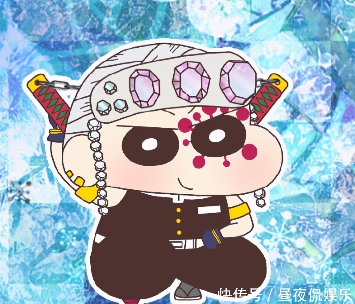 小芭内|鬼灭之刃,九柱全员小新化,风柱变身精神小伙,岩柱形象与众不同