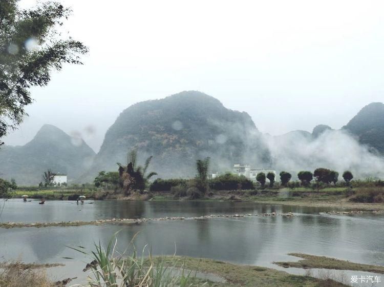 烟雨朦胧-遇龙河