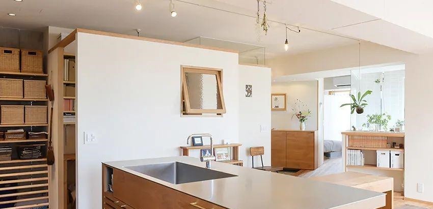 装置物架|这套住宅暗藏心机,两人一猫蜗居65㎡,同是小户型却有2倍宽敞