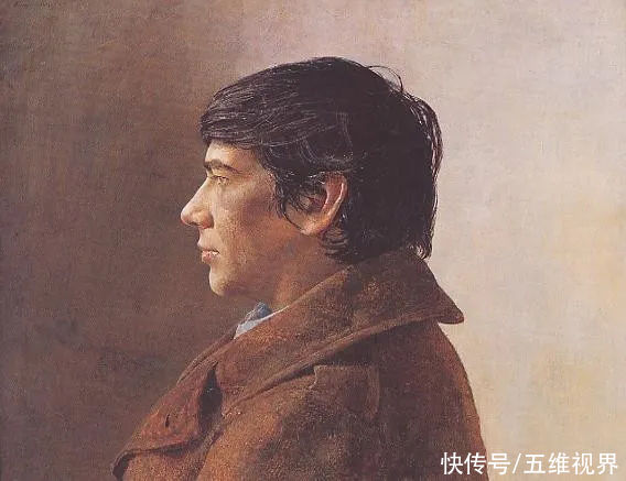 水彩|「名家作品」安德鲁·怀斯水彩侧面人像