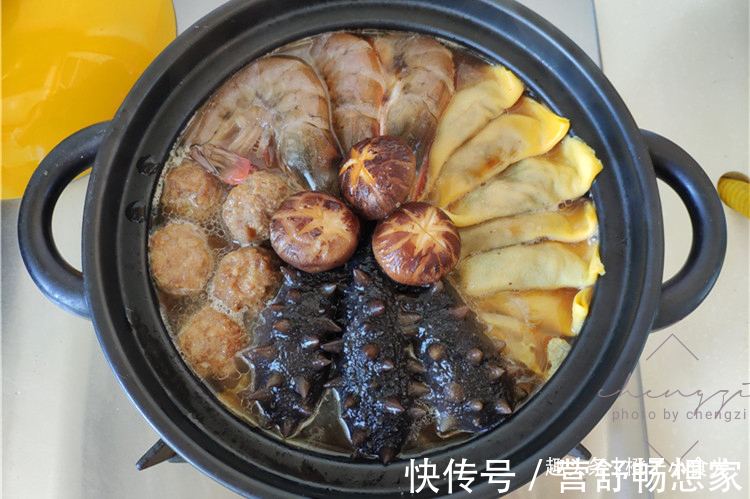 海参|过年就要吃点好的，压轴硬菜“全家福”端上桌，好吃上档次，赞！