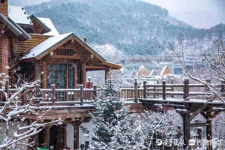 南山|大雪降落济南南山，瞬间塑出人间仙境