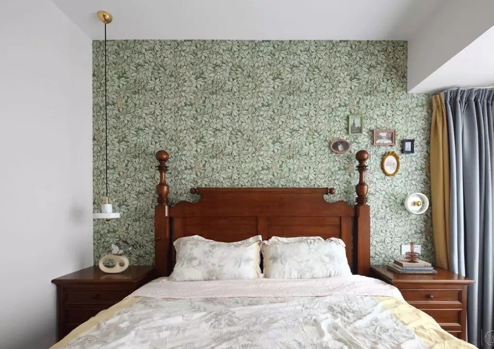 柜子|109㎡现代欧式混搭风,清新时尚又轻奢,小复古