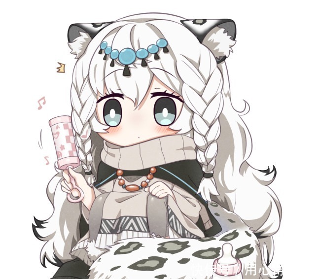 二次元|二次元美图，明日方舟初冬的雪并不冷