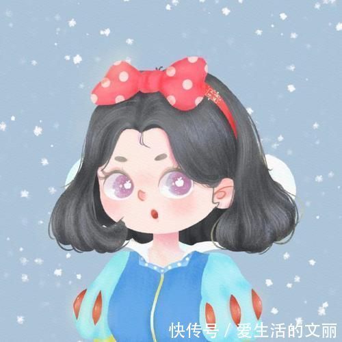 仙度瑞拉$插画风的迪士尼公主,艾莎女王眼里有雪花,花木兰眼里是什么?