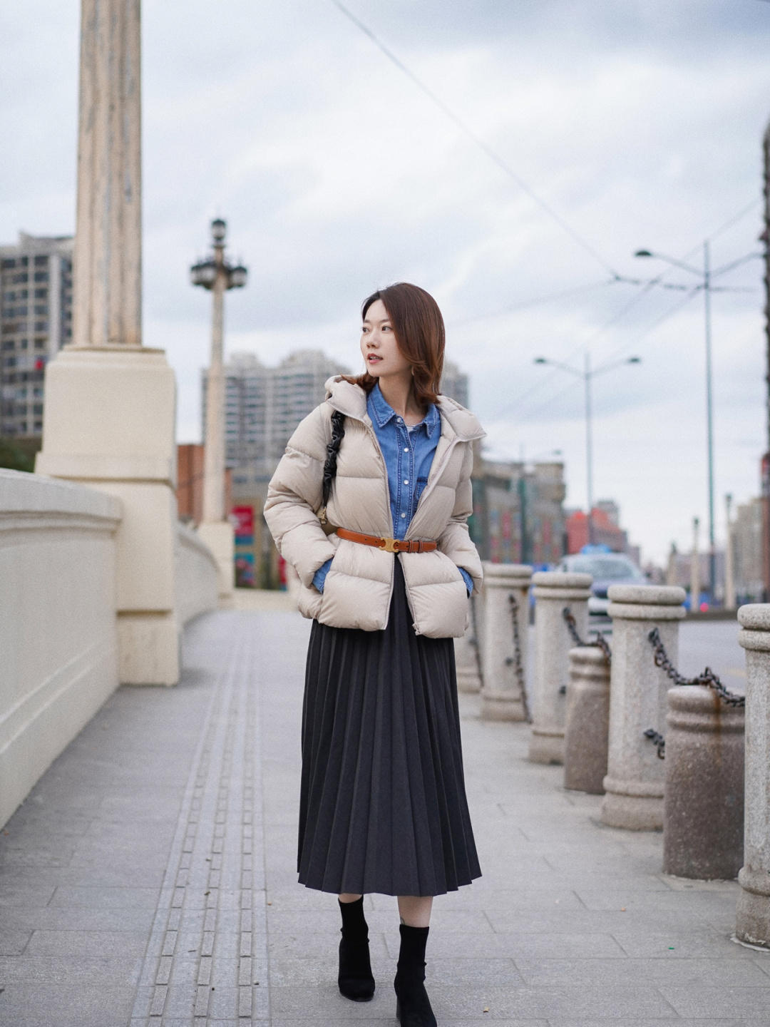 高级|长得美不如穿的美,羽绒服才是冬季的必备,轻松穿出高级感