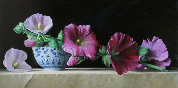 绘画！比利时画家瓦格曼斯的油画，笔触细腻，逼真生动