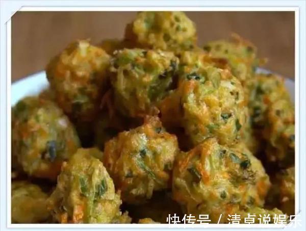 炸素丸子的做法，记住这几招，做出的丸子好吃不散，全家人都爱吃