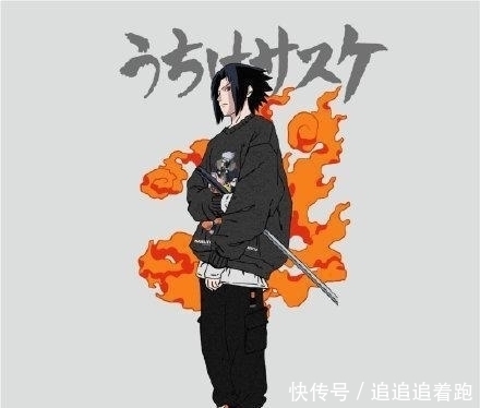 运动鞋|时尚现代风的《火影忍者》角色，漩涡鸣人变潮男，卡卡西神秘帅气