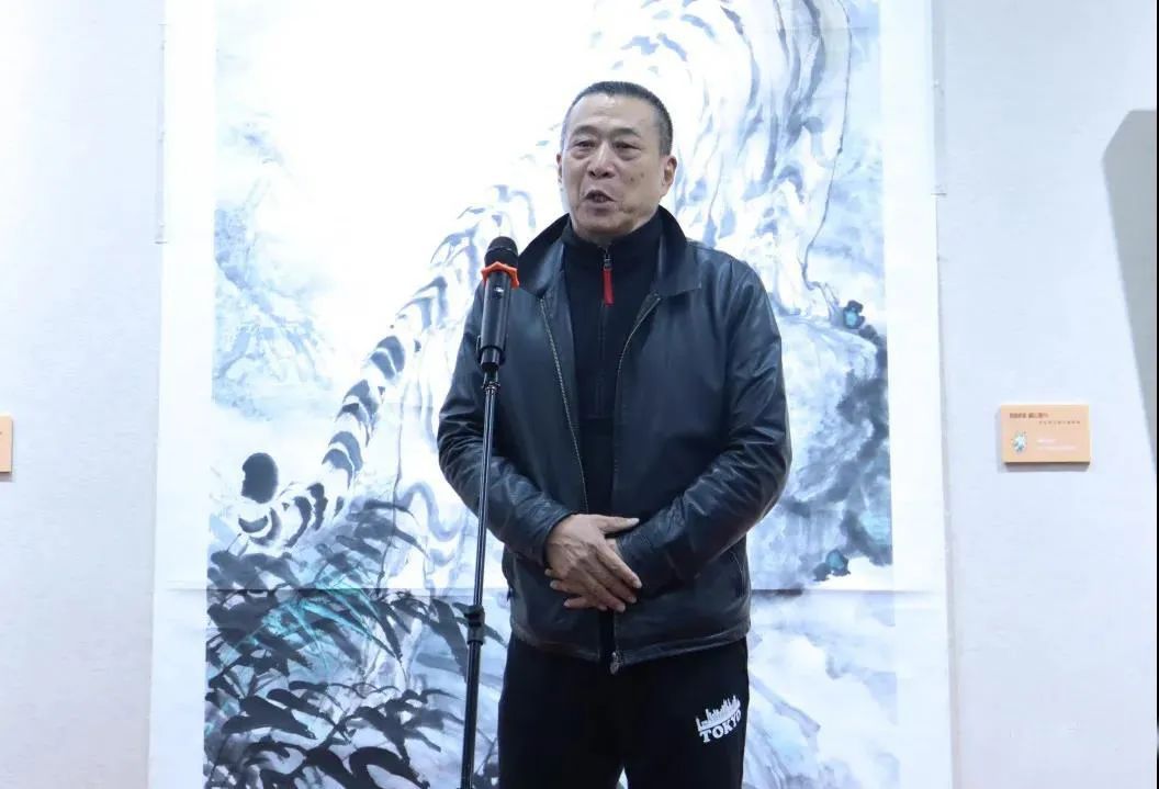 美术家协会#“虎虎生气——何业琦中国水墨画展”在陶氏艺术馆温暖开幕