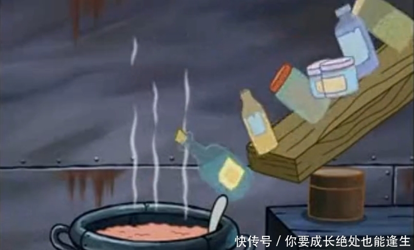 永远|海绵宝宝:蟹老板的秘方暴露,痞老板永远想不到秘方只要加它!