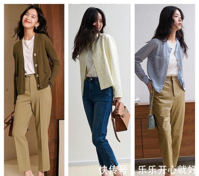 针织衫 被博主轻熟风穿搭撩到了,24套搭配模板气质大方,秋日氛围满满!