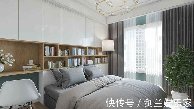 嵌入式|没有书房太烦心4种书架设计方案,空间再小也能打造出独立书房