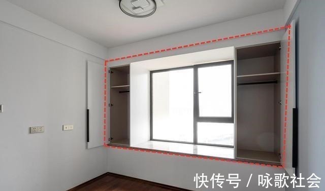 储物|越来越多人飘窗都不空着了,多打2排1米7高衣柜,多造2㎡储物