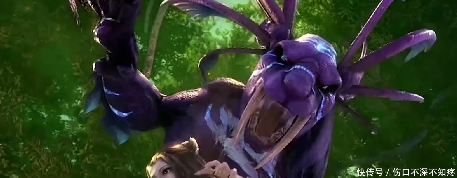 朱竹清第四魂技爆发,看到“分身鬼虎”,戴沐白偷着乐