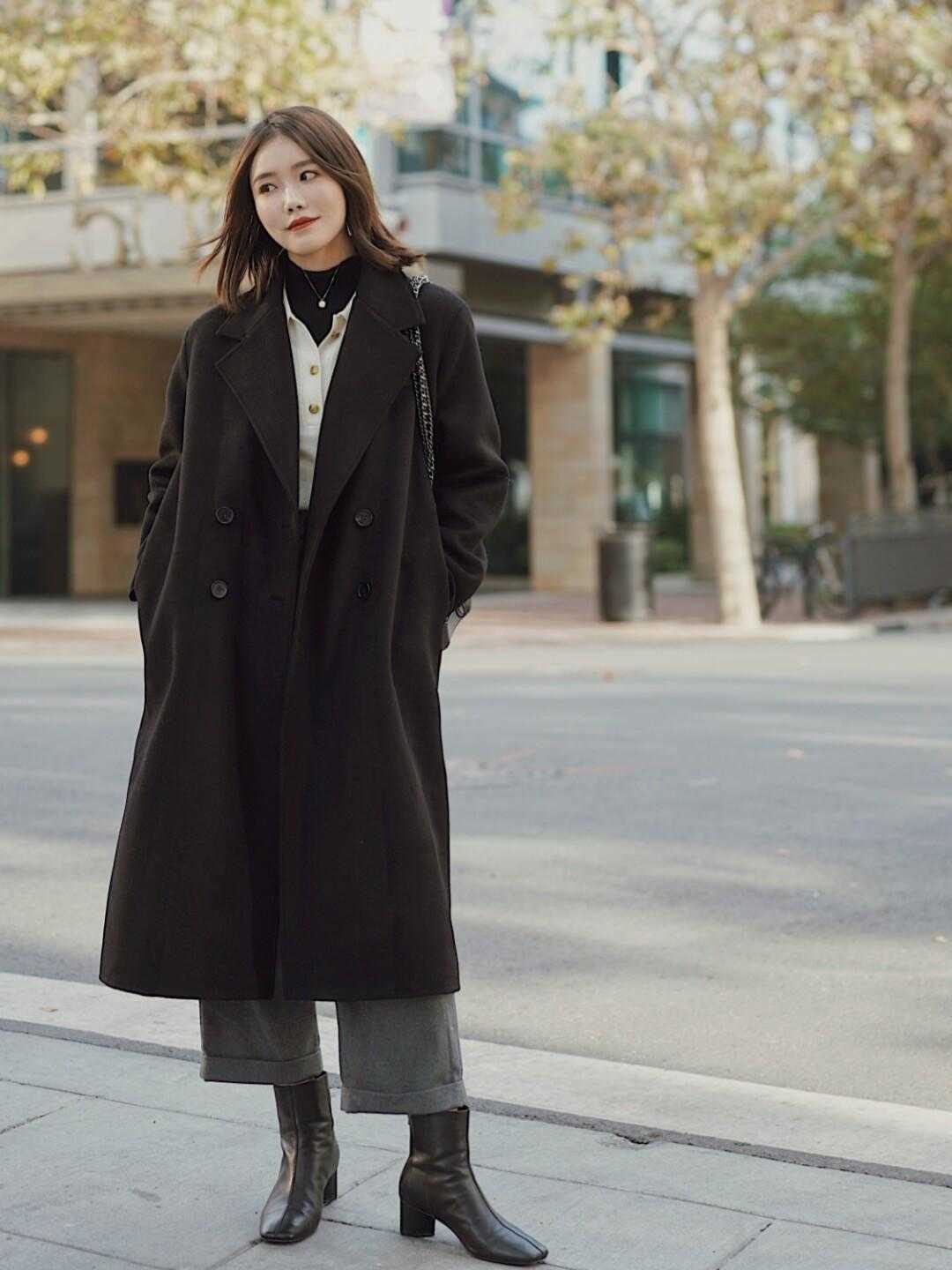 秋冬|今年秋冬流行的大衣,搭配长裤或者半身裙超有气质,简约又高级