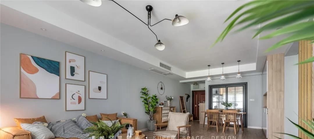 收纳|她家120平的房子光一个客厅就把我迷住,全屋温馨有品,太漂亮了