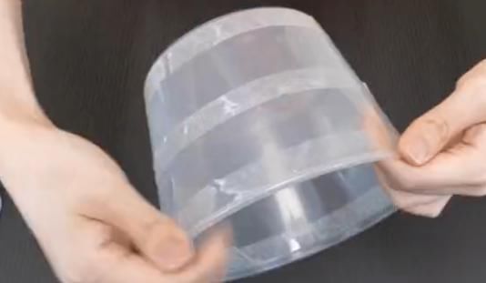 太实用啦，这种圆形打包盒再也不扔了，物尽利用