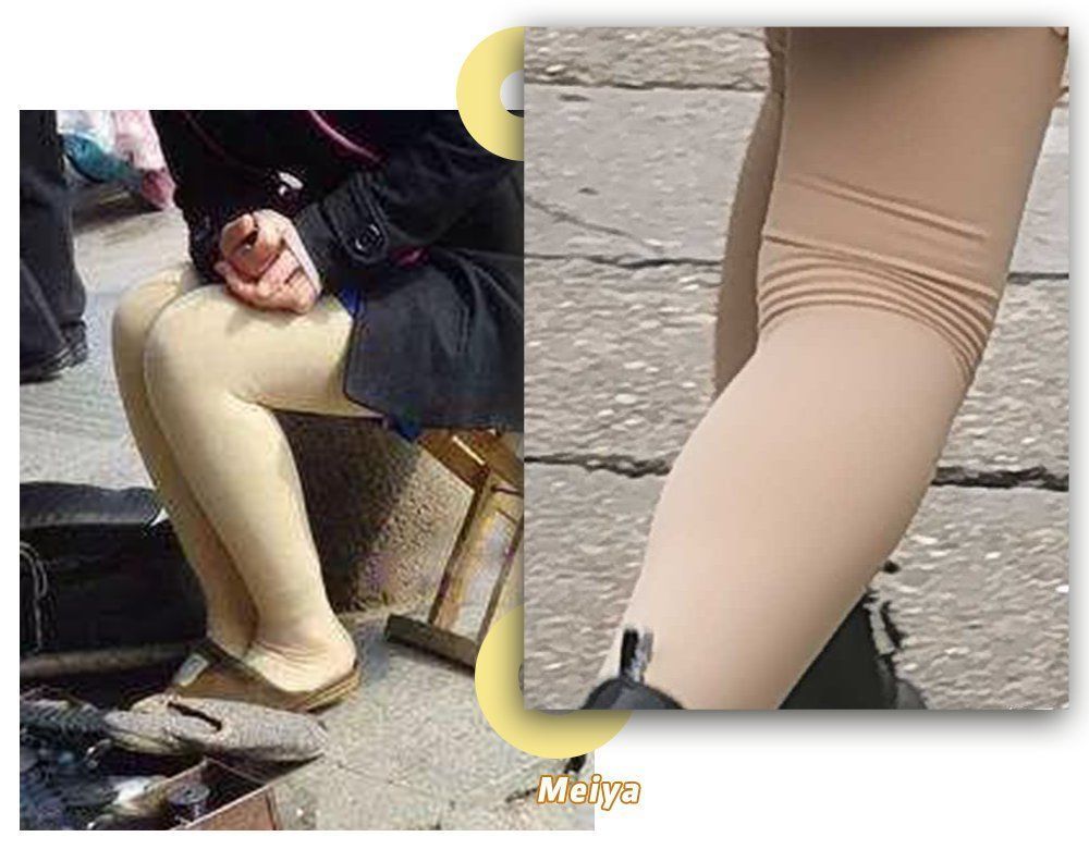 服了！到底什么样的腿才能算美腿啊