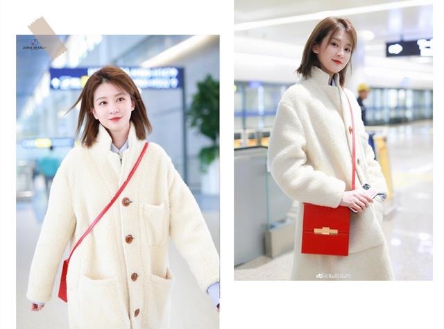 羊羔|别再说“羊羔毛”臃肿显胖了!这样穿!显瘦又高级!