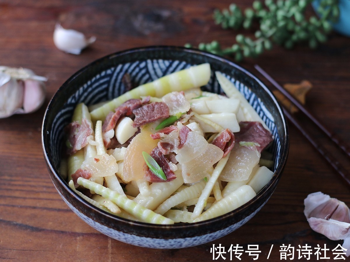 味道|又鲜又脆的春笋这样做,味道营养还健康,出锅满屋飘香