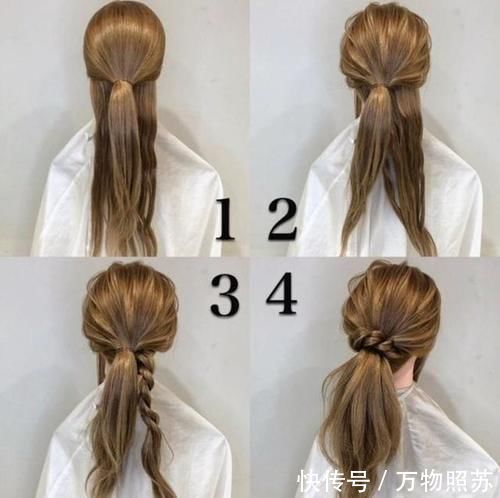 女生|女生别乱选发型了!这4款编发教程最火,百搭不挑人