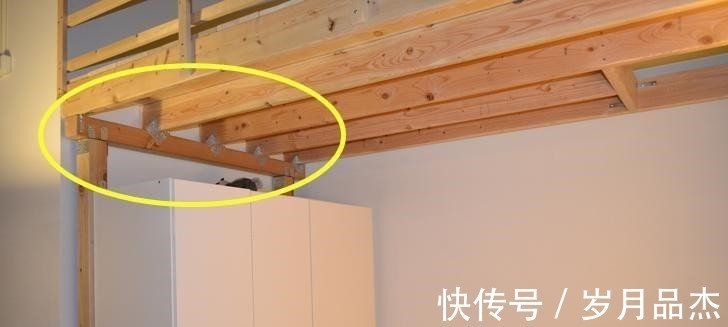 loft|卧室5㎡不到，一鼓作气将床抬高1米7，上面睡觉下面储物，赚了