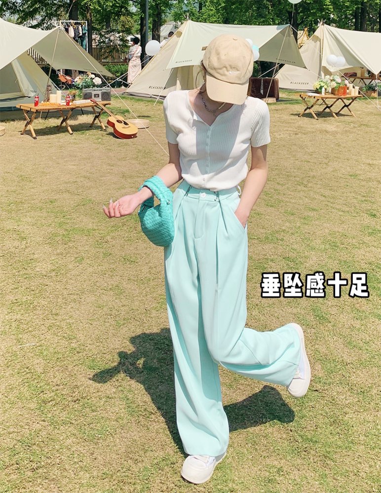 开叉裤|阔腿裤下岗了！“瘦瘦裤”才是今夏王炸，太显瘦了