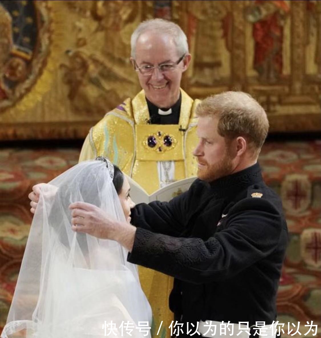 梅根两次穿婚纱大胆个性，不听女王建议，神秘婚礼说被无情拆穿