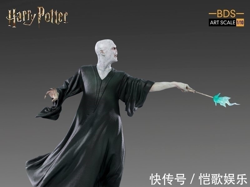反派角色|无法直视的伏地魔手办,外形太过于真实,看了会做噩梦