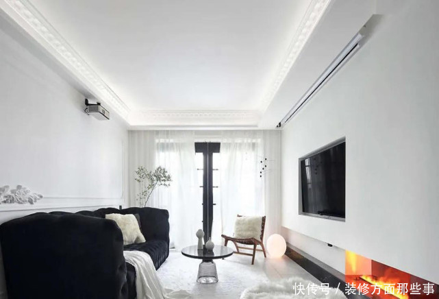 屋主|100㎡黑白色系法式风,打造了一个纯净通透、诗意缠绕的家