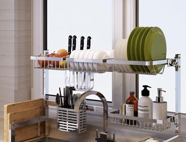 很多主妇都把水槽周边空着,20年老保姆支招,空间瞬间大两倍