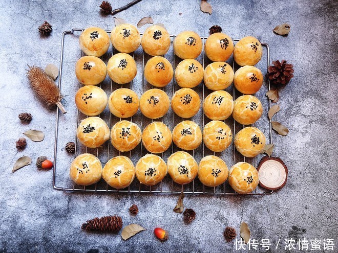 【免松弛】省时黄油版蛋黄酥