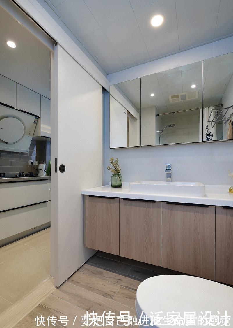 小户型|48㎡一房一厅改造成两房两厅,一点也不拥挤,设计师太棒了!